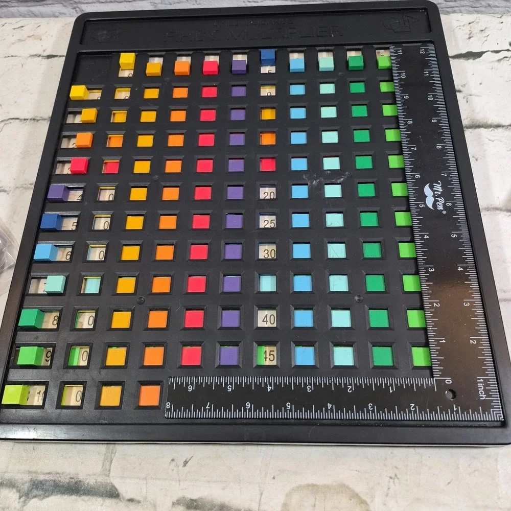 Vintage Child Guidance First Multiplier Mathematics Learning Toy (division Too!)